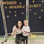 Coraz bliżej święta, coraz bliżej święta... - po warsztatach mama z synem