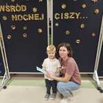 Coraz bliżej święta, coraz bliżej święta... - mama z synem po warsztatach