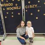 Coraz bliżej święta, coraz bliżej święta... - mama z córką po warsztatach