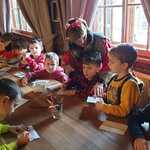 Z wizytą u świętego Mikołaja - dzieci piszą list do Mikołaja