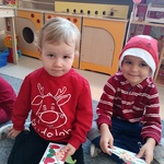 Mikołaj w przedszkolu- grupa Słoneczka