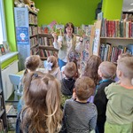 Tygryski w Bibliotece- dzieci zwiedzają Książnicę Podlaską 