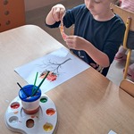 Światowy Dzień Drzewa - praca przy stoliku
