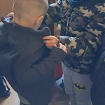 Tygryski i Żabki przygotowania do spaceru