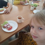 Dzień zdrowej kanapki- grupa Pszczółki 