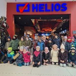 Wycieczka do kina- Tygryskii przed kinem Helios