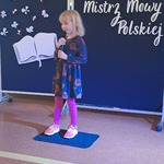 Mistrz mowy polskiej - konkurs - uczestniczka konkursu