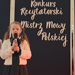 Mistrz mowy polskiej - konkurs - uczestniczka konkursu