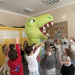 Warsztaty paleonotologiczne - dinozaur w Grupie Słoneczka