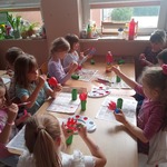 Eko tydzień w naszym przedszkolu- eko praca plastyczna