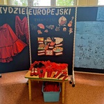 Tydzień europejski w naszym przedszkolu- tablica demonstracyjna
