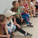 W sali muzealnej dawnej wsi podlaskiej - dzieci z grupy Tygryski