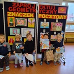 Zaprojektuj geometryczny znaczek pocztowy - dzieci nagrodzone w konkursie