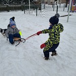 Zimowa Olimpiada Sportowa - dzieci w konkurencji 