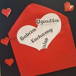 Dzień Babci i Dziadka - kartka dla Babci i Dziadka