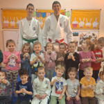 Pokaz JUDO - grupa Tygryski