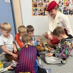 Tydzień Kariery- wizyta stewardesy w grupie Smerfy