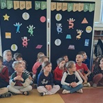 Dzień Matematyki- dzieci z grupy Słoneczka