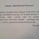 Dzień Matematyki - jedno z poleceń