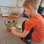 Światowy dzień żabki - zabawa matematyczna Nakarm żabkę 
