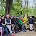 Pszczółki poznają mieszkańców Akcent ZOO - dzieci podczas zwiedzania