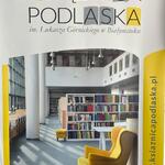 Smerfy w Książnicy Podlaskiej- baner
