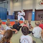 Tygryski W Akademickim Centrum Sportu- pokaz judo