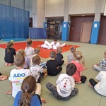 Tygryski W Akademickim Centrum Sportu- pokaz judo