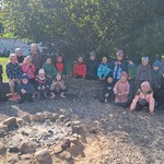 Przedszkolaki na wykopkach w Pacowej Chacie- grupa Tygryski