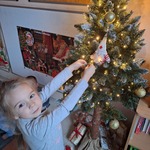 Tygryskowy kalendarz adwentowy- zadanie : ubierz choinkę 