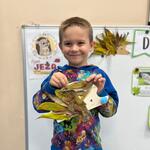 Dzień Jeża w grupie Smerfy- dziecko z jeżykiem 