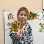 Dzień Jeża w grupie Smerfy- dziecko z jeżykiem 