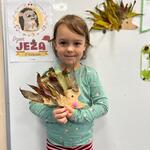 Dzień Jeża w grupie Smerfy- dziecko z jeżykiem 